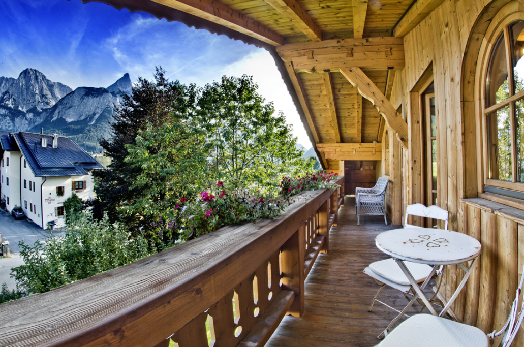 Hotel Balkon in Garmisch-Partenkirchen